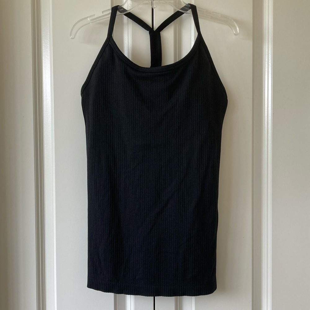 CRZ Yoga Ribbed Racerback Athletic Tank Top - Women’s S/M